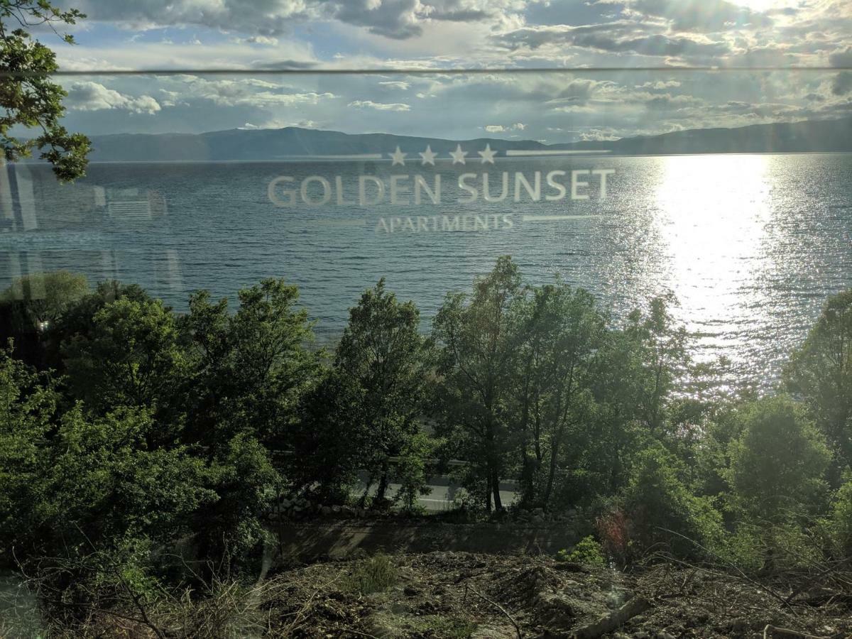 Golden Sunset Apartments Ohrid Eksteriør billede